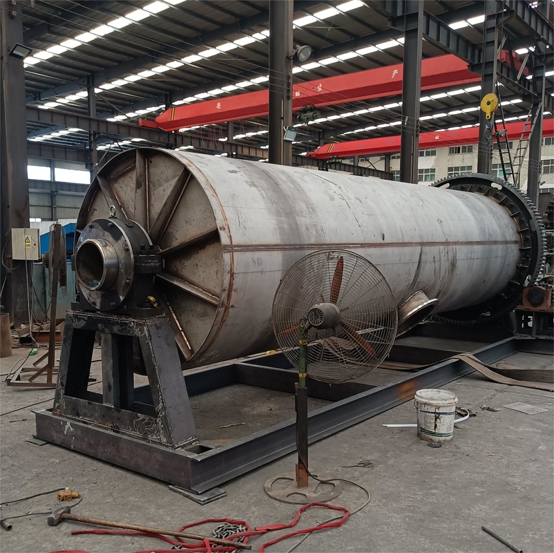 স্টেইনলেস স্টীল 310S ব্যাচ গ্রিলিং বল মিল 1-30t/H স্ট্রাকচারাল স্টীল ফ্রেম সঙ্গে