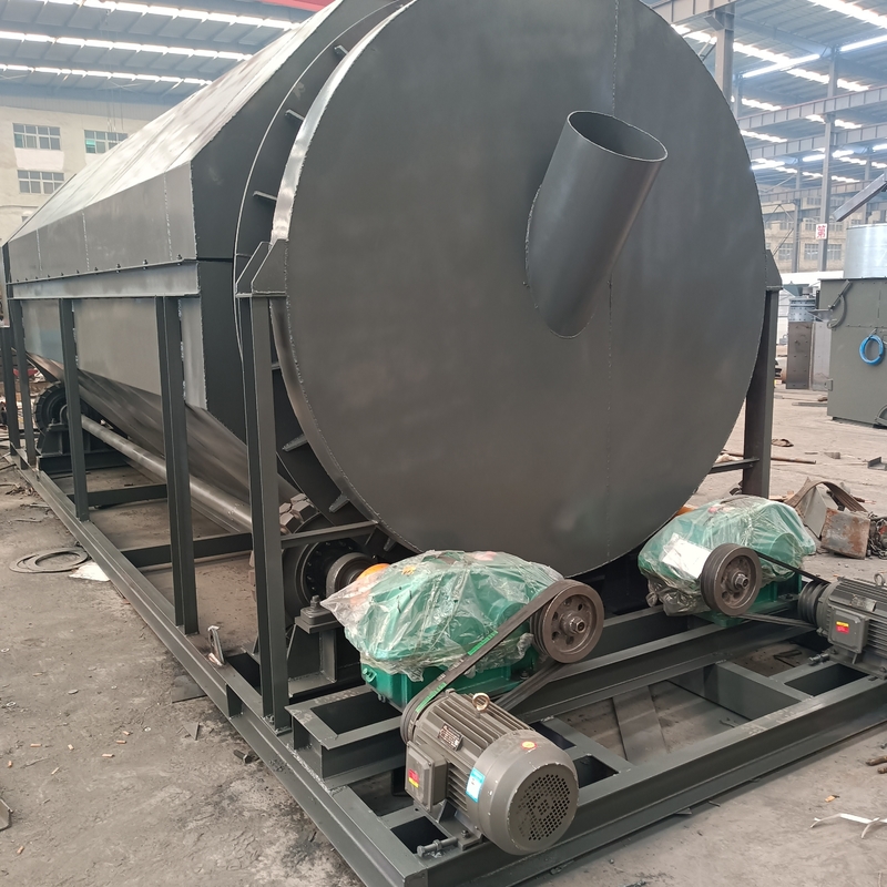 10-300t/H ঘূর্ণনশীল স্ক্রিন কার্বন ইস্পাত উচ্চ স্রাব জন্য পৃথকীকরণ Of রুক্ষ কণা