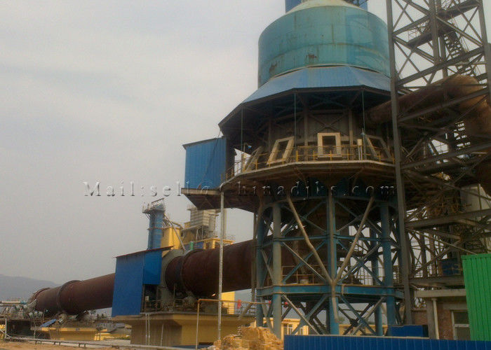 1200TPD 4.3 × 56m প্রিহিটার 1.8RPM রোটারি কিল্ট চুন উত্পাদন লাইন