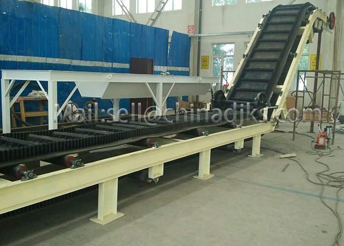OEM শিল্প প্রবণ বেল্ট পরিবাহক সাদা রঙ Q235 গঠন