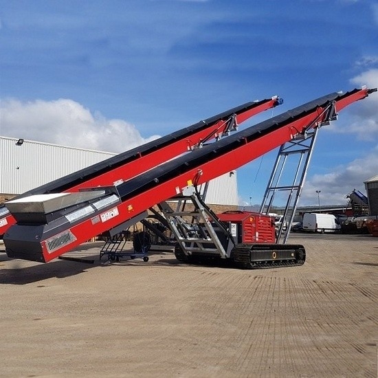 স্টোন ক্রাশিং প্ল্যান্টের জন্য 20-1500T/H ক্রলার বা ট্রাক মাউন্ট করা মোবাইল কনভেয়ার